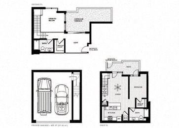 Vinz on Fairfax Apartments in Los Angeles, California D3 Floor Plan